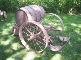 Tobacco planter, early 1900's. Donated by Nora Capaul from Westby, WI.