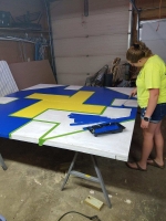 Emma Laufenberg - barn quilt